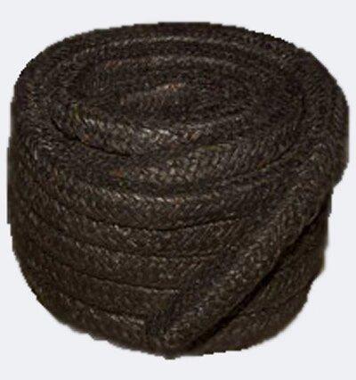 Набивка сальниковая АПР-31 22x22 - асбестовая, плетёная с латунной проволокой фото 1