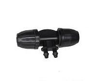 8 адаптер 2х 6/4 - 11/8 с зажимной гайкой TC020804-2 фото 1