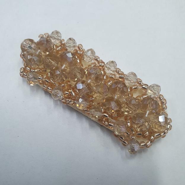 Аппликация пришивная «Эклер» бежевая фото 1