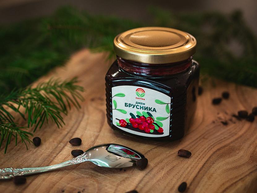 Джем из брусники 270 г, опт фото 1