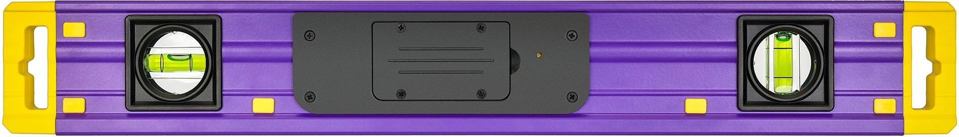 Уровень Ermenrich Verk LY40 цифровой 2глаз. магнит. фиолетовый (83827) фото 6