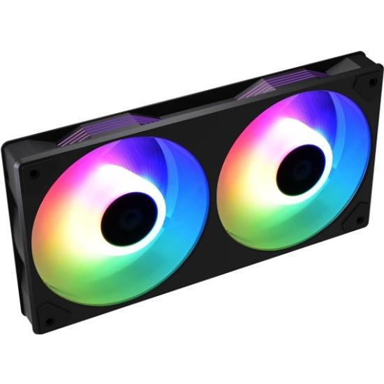 Вентилятор для корпуса ID-COOLING ICEFAN 240 ARGB SNOW фото 1