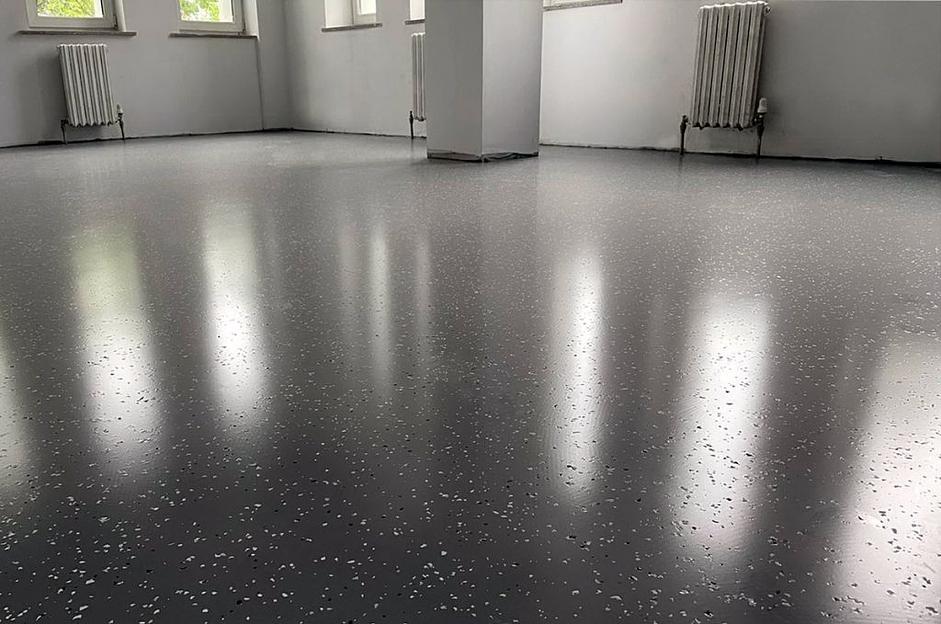 Услуга устройства полиуретановых полов от Kaztop фото 1