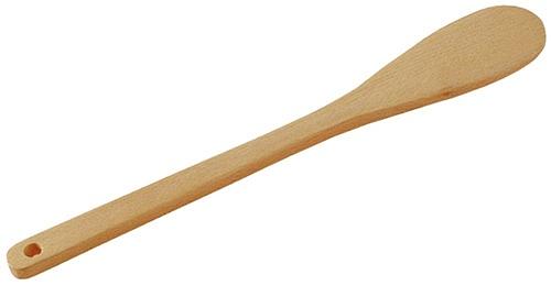 Лопатка дерев. 50 см. прямая раб. часть 14*7 см. бук Tellier /1/6/ фото 1