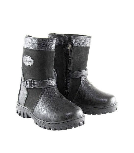 Монголки подростковые черные, литая подошва фото 1