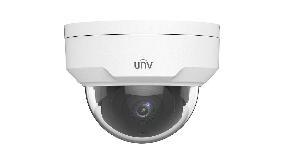 Видеокамера IP купольная антивандальная, 1/3.0"КМОП, 5Мп (2592*1944), @ 20к/с, Ultra 265| H.265| H.264| MJPEG, 2 потока, DWDR, 2.8мм объектив 0.01 Лк @F2.1, ИК-подствека до 30м, IP67, IK10, -40°C ~ 60°C Детекция движения фото 1