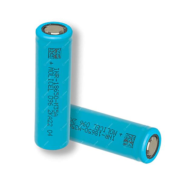 Аккумулятор 18650 Molicel M35A Li-Ion 3,7V 3500mAh 2,5C/3C фото 1