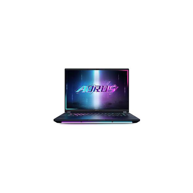 Ноутбук игровой Gigabyte AORUS MASTER 16 AM6H 16", OLED, Intel Core Ultra 9 275HX 2.7ГГц, 24-ядерный, 32ГБ DDR5, 1ТБ SSD, NVIDIA GeForce RTX 5090 для ноутбуков - 24 ГБ, Windows 11 Pro, черный [bzhc6kze64sp] фото 1