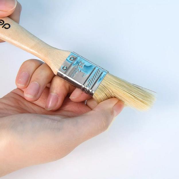 Отделочный инструмент Deli Кисть малярная с деревянной ручкой Deli DL509121 25мм фото 4