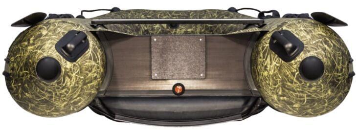 Лодка Ривьера Компакт 2900 НДНД, 2900*1500*420 мм., цвет: камуфляж камыш фото 7