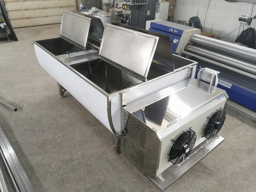 Охладитель молока открытого типа (ванна) 1500 л (Invotech) фото 4