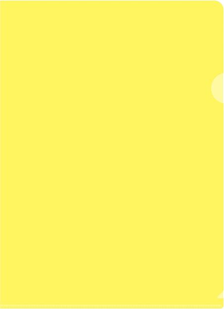 Папка-уголок Silwerhof Eco SE-E120/YEL тисненый A4 пластик 0.12мм желтый фото 1