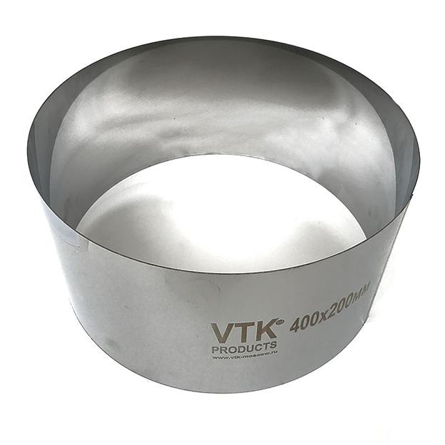 Форма для выпечки и заморозки Кольцо диаметр 400 мм высота 200 мм фото 1