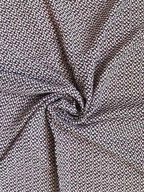 Шарф шифоновый  500/07/Коралловый,черный  фото 1