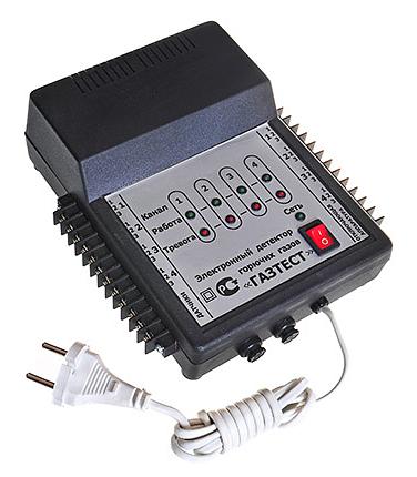 Газтест (Газтест-ИБ) пульт стационарного детектора горючих газов и паров на 4 датчика (информационный блок) фото 1