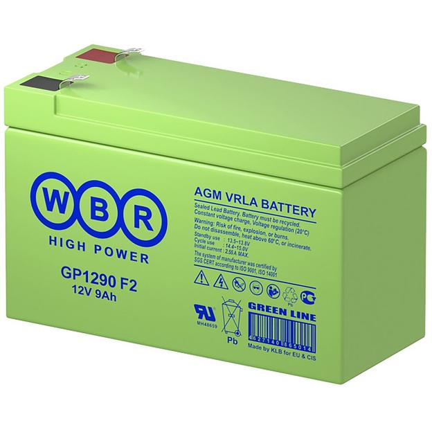 Аккумулятор WBR GP1290 F2 фото 2