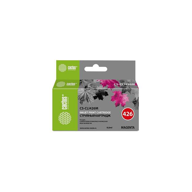 Картридж Cactus CS-CLI426M, CLI-426M, пурпурный / CS-CLI426M фото 1