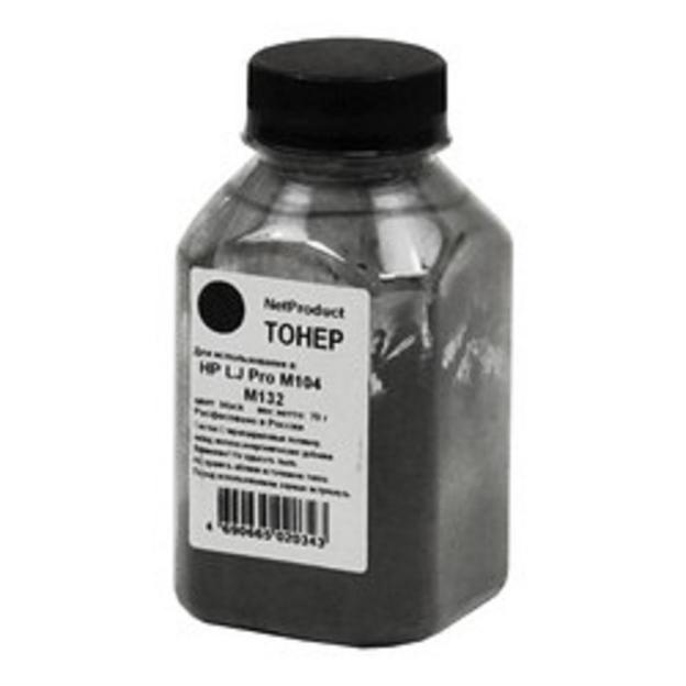 NetProduct Тонер для HP LJ Pro M104/M132 (CF218A), 70 г, банка фото 1