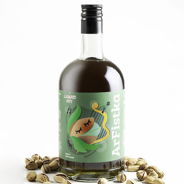 Сироп "Liquid Joy pistacia vera" Фисташка 0,7л стекло фото 1