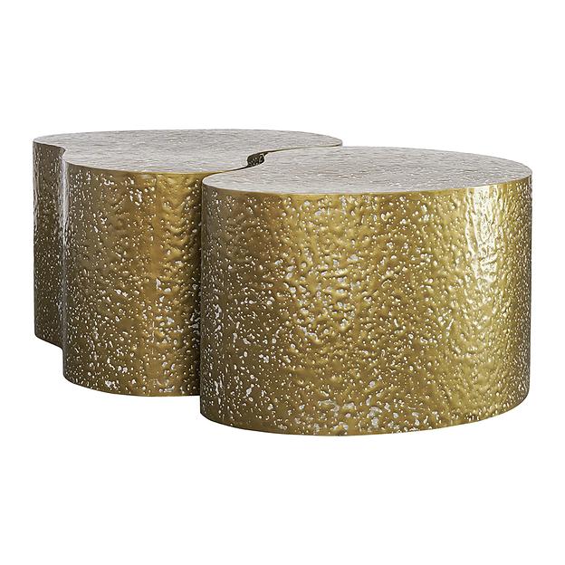 Набор из 2-х столиков Grannis, золотистые фото 7