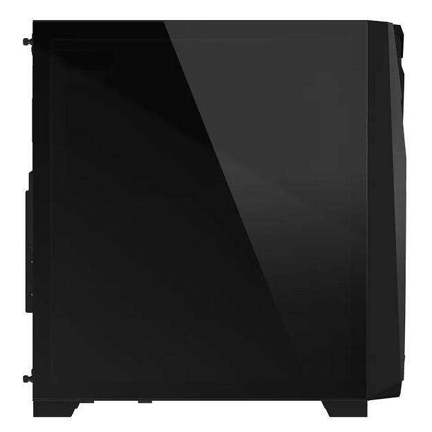 C301 Glass MidTower, ATX, USB-C x1, USB3.0 x2, Audio I/O, GPU:400mm, Black, TG фото 2