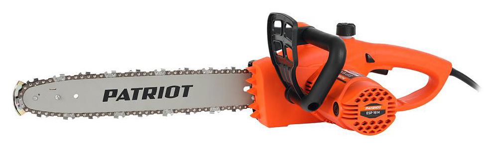Электрическая цепная пила Patriot ESP 1614 1500Вт дл.шин.:14" (35cm) фото 1
