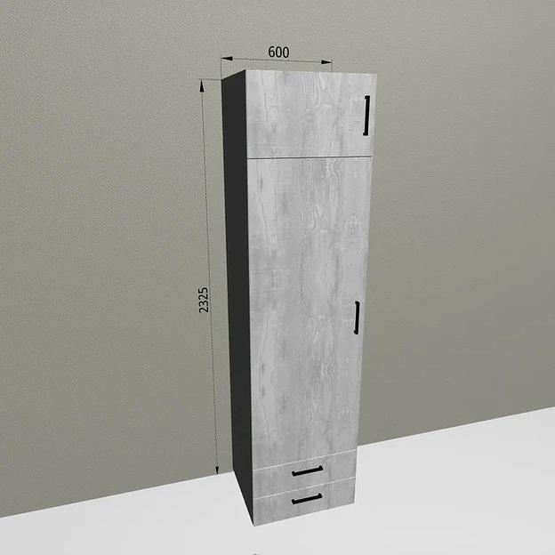 Шкаф распашной Sanvut 600х500х2325 мм арт.Ш639ЯМ ОПТ фото 8