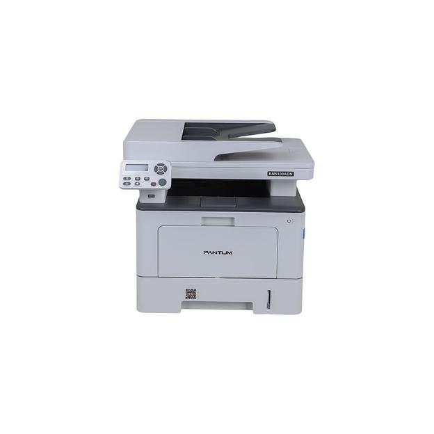 МФУ лазерный Pantum BM5100ADN черно-белая печать, A4, цвет белый фото 1