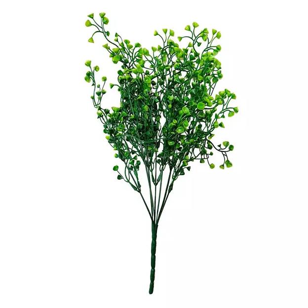 Букет 7 веток с пластиковыми цветками 38см фото 2