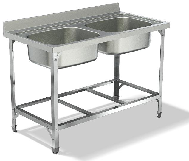 Ванна моечная для общепита Appeti ТТ ВМЦ2-1206н (1200x600x850 мм) на профессиональную кухню фото 1