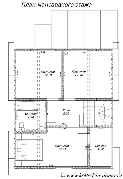 Коттедж 156 м² РП-211 под заказ фото 3