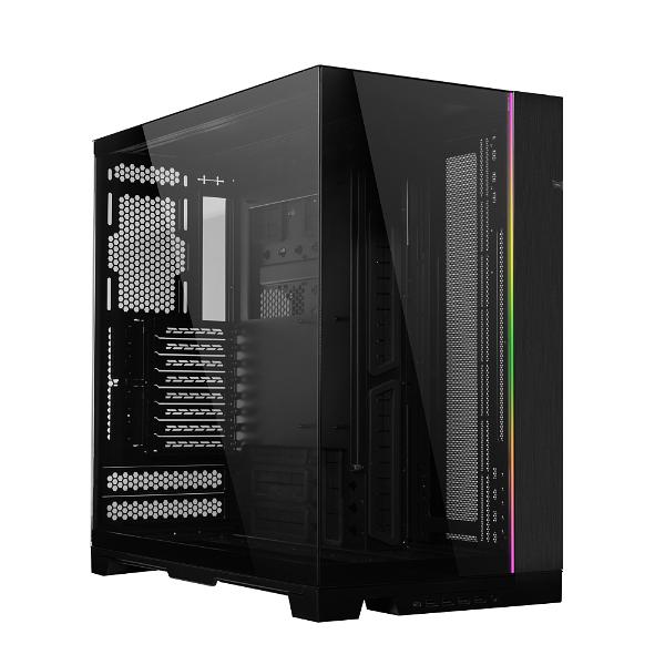 Корпус LIAN LI O11 Dynamic EVO XL Black, Large Case: EATX(under 280mm)/ATX/MICRO-ATX/MINI-ITX, 4xUSB 3.0, 1xUSB Type-C, 1xAudio, Included Fans: none (G99.O11DEXL-X.00) фото 1