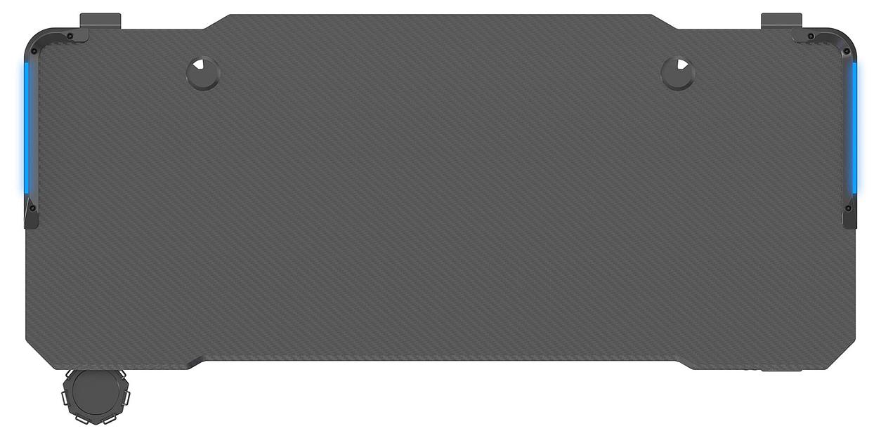 Стол Cactus CS-EDL-GBK столешница МДФ черный каркас черный фото 5