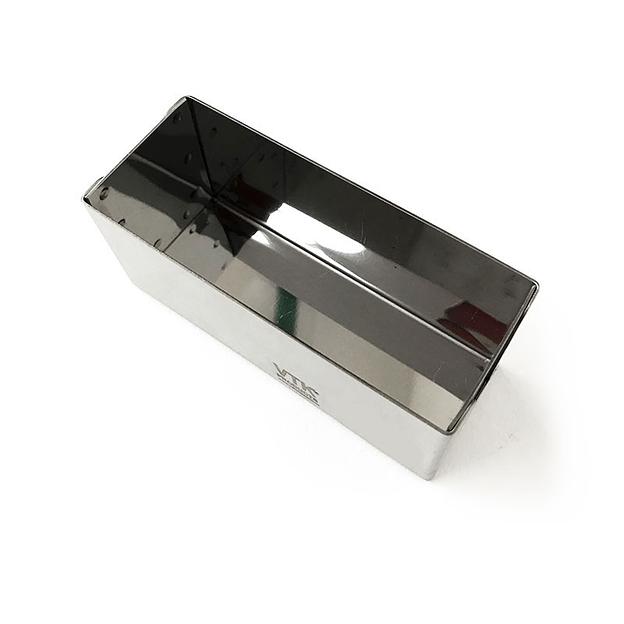 Форма для кекса 200x60x60 мм нержавеющая сталь фото 2