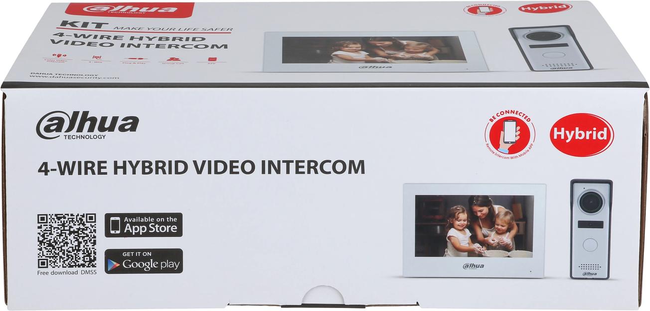 Комплект домофона Dahua DHI-KTH01 белый фото 3
