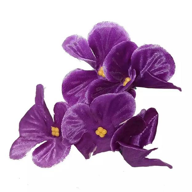 Соцветие из 5 фиалок 1м264 11см фото 2