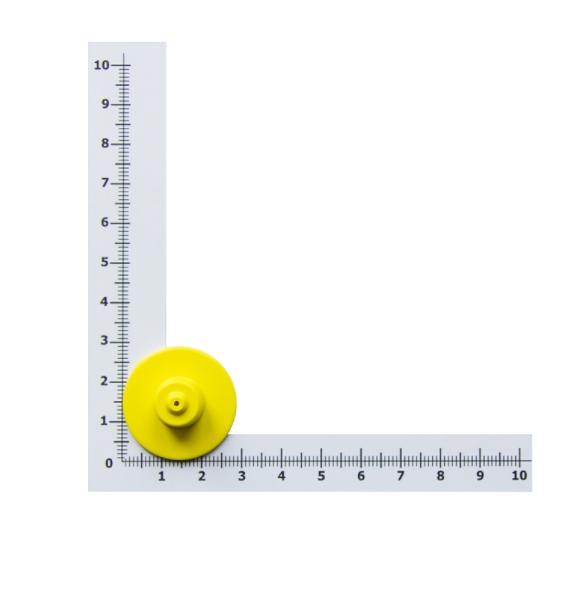 Бирка круглая под щипцы с иглой (пластиковый наконечник) опт фото 3