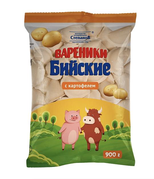 Вареники с картофелем «Бийские», 900 г, Опт фото 1