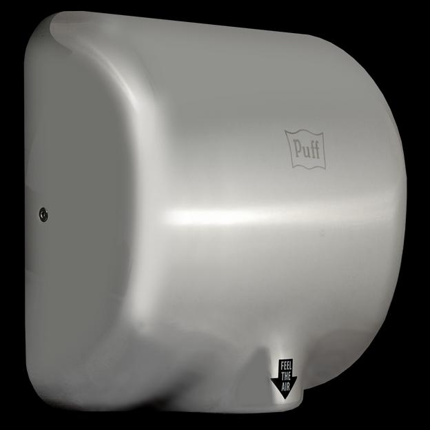 Электросушитель для рук "Puff-8888", хром, 1,8 кВт фото 1