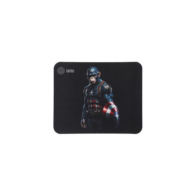 Cactus Captain America рисунок, ткань, 250х200х3мм [cs-mp-d08s] фото 1