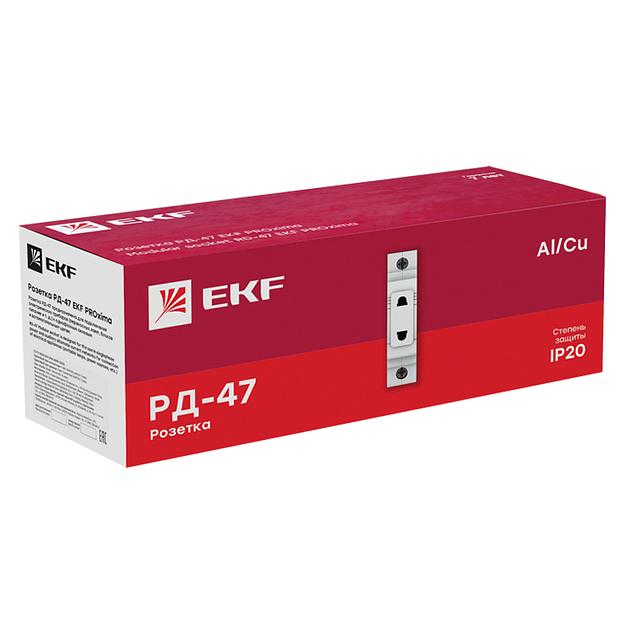 EKF mds-47-pro Розетка РД-47 240В EKF PROxima фото 3