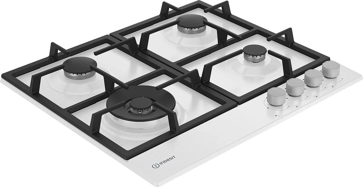 Газовая варочная поверхность Indesit THPM 642 WS/WH/I белый фото 3