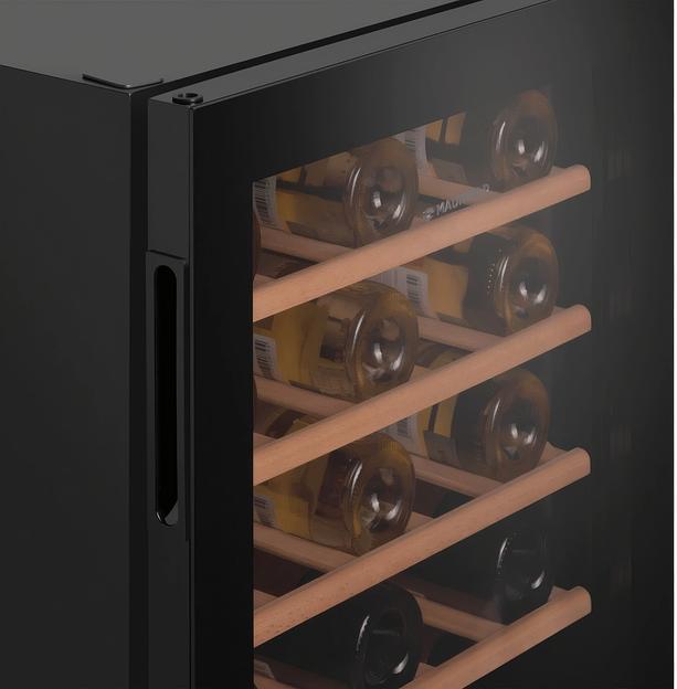 Винный шкаф Maunfeld MFWC-85S34 1-нокамерн. черный фото 5