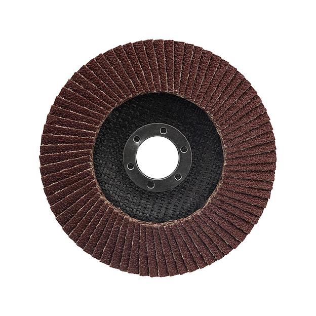 Круг лепестковый торцевой P 40, 125х22.2 мм фото 1