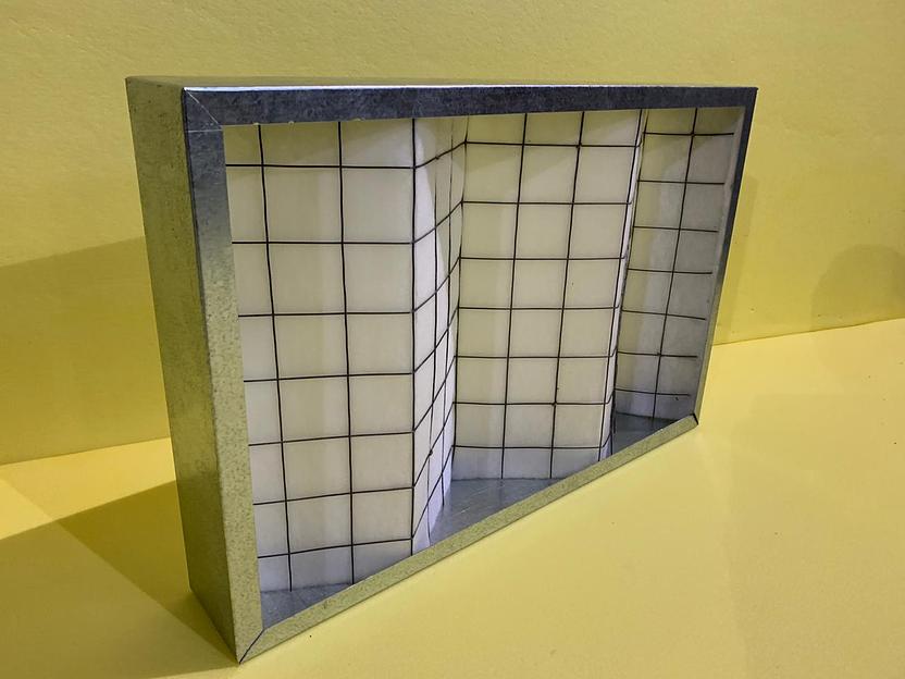 Фильтр вентиляционный гофрированный (ФВГ) G4 892, 287, 48 фото 8