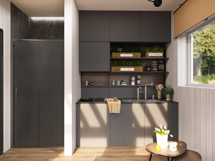 Модульный дом-баня 36 домокомплект фото 3