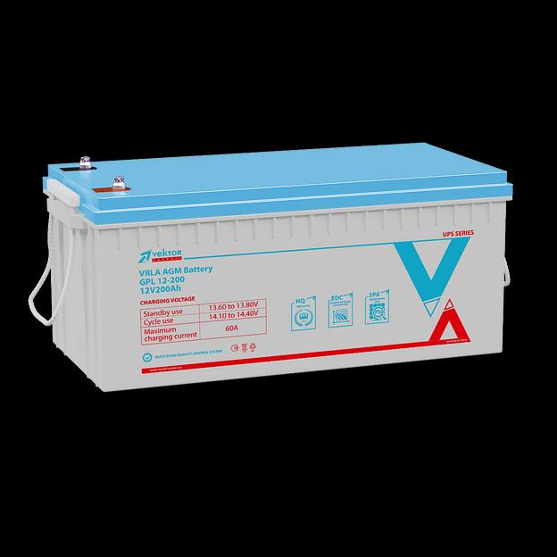 Аккумулятор GPL 12-200S ОПТ фото 1