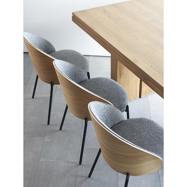 Стул Cloud, рогожка, грифельно-серый фото 2