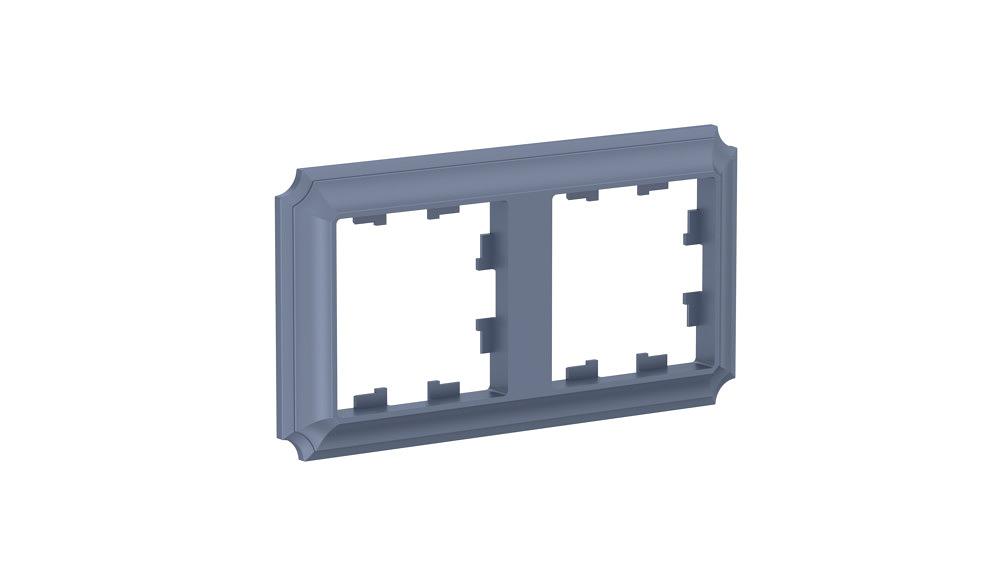 ATLASDESIGN ANTIQUE 2-постовая рамка, универсальная, ГРИФЕЛЬ фото 2