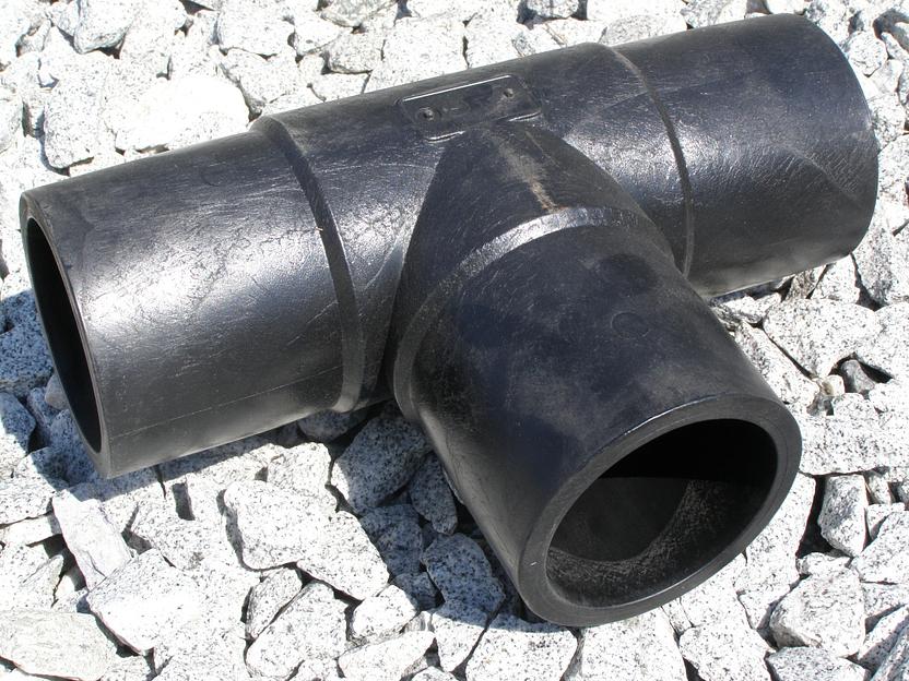 Тройник сварной 800 мм ПЭ100 SDR11 фото 1